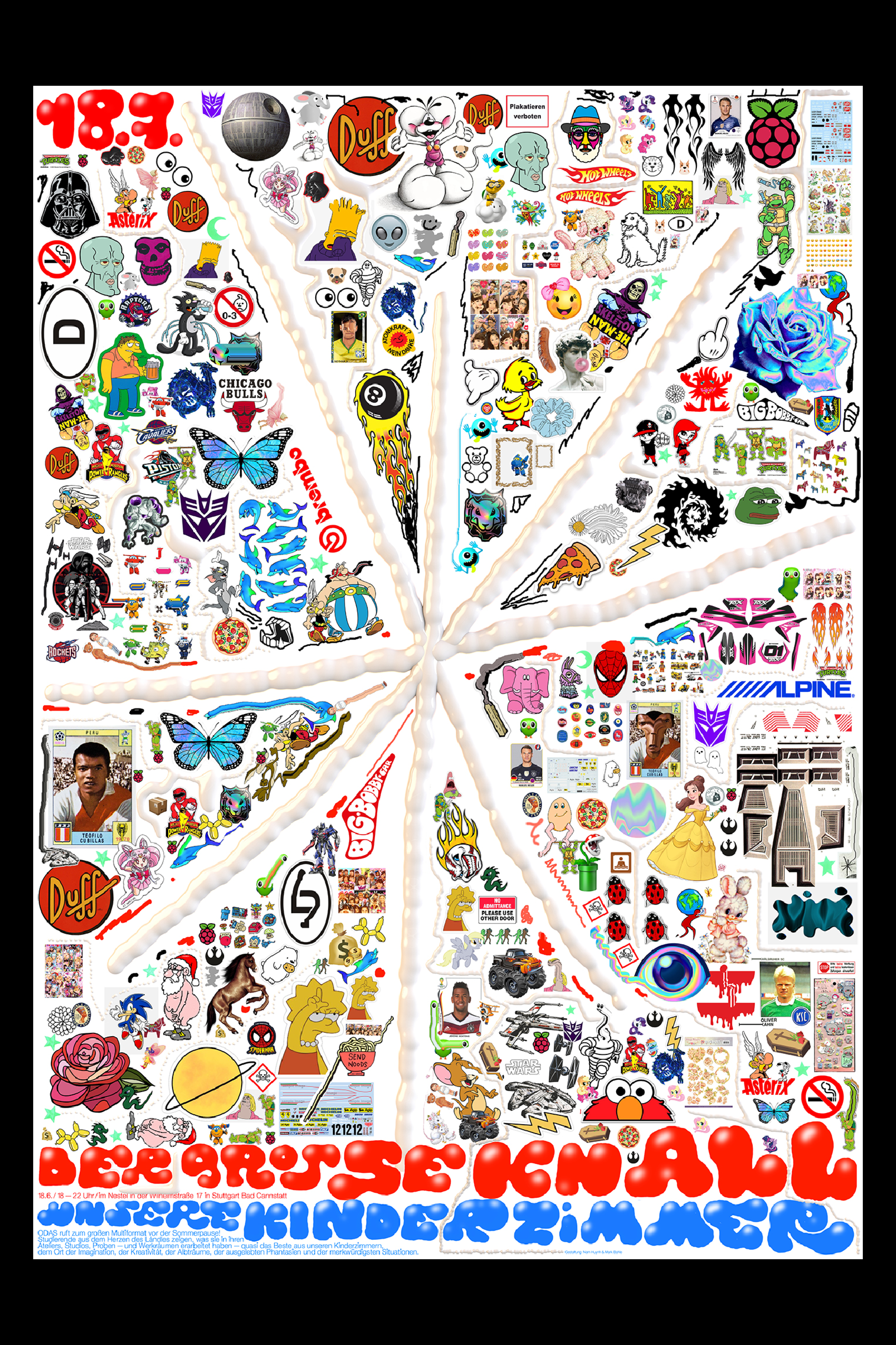 Poster for the ODAS event The Big Bang.