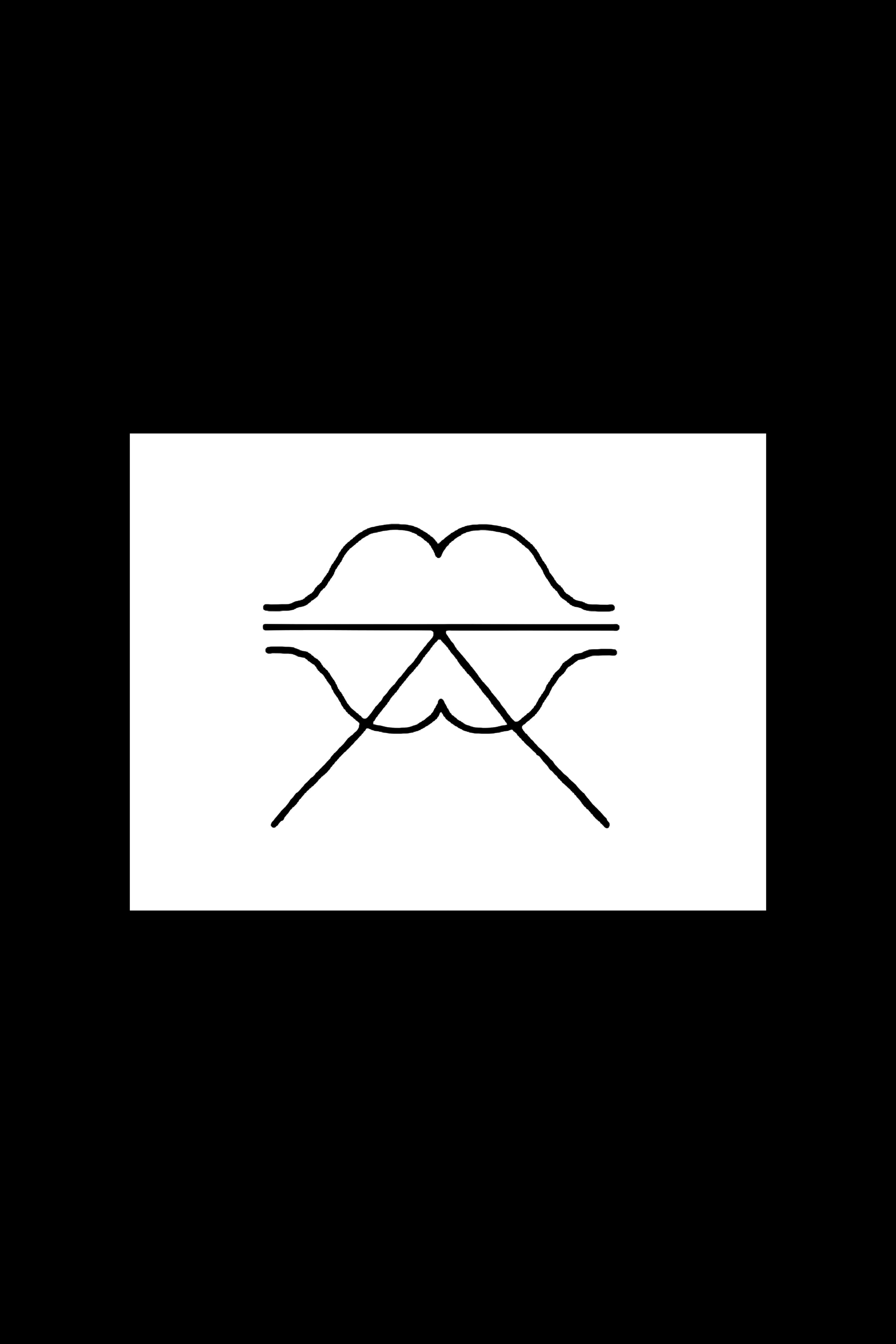 Illustration of a lip on a white background.